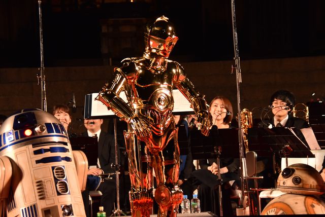 C-3PO、R2-D2、BB-8が東大寺を訪問！「スター・ウォーズ音楽奉納」イベント（8枚目）