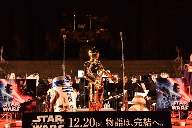 C-3PO、R2-D2、BB-8が東大寺を訪問！「スター・ウォーズ音楽奉納」イベント（13枚目）