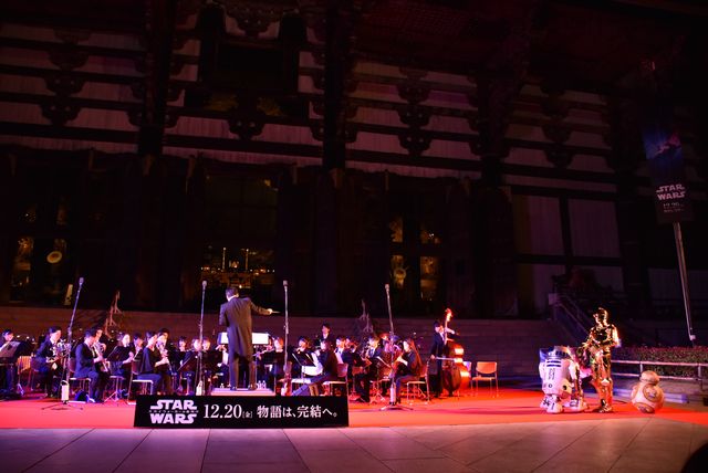 C-3PO、R2-D2、BB-8が東大寺を訪問！「スター・ウォーズ音楽奉納」イベント（19枚目）
