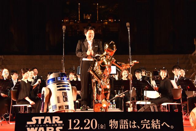 C-3PO、R2-D2、BB-8が東大寺を訪問！「スター・ウォーズ音楽奉納」イベント（20枚目）