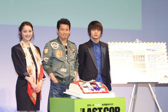 唐沢寿明、窪田正孝、佐々木希が80年代ファッションで登場！「THE LAST COP／ラストコップ」完成披露試写会フォトギャラリー：フォトギャラリー