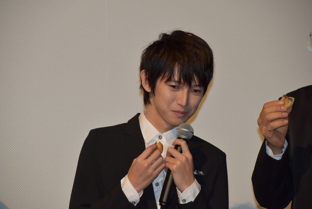 “偏食家”本郷奏多、まんじゅうも苦手…？『シネマの天使』完成披露フォトギャラリー（4枚目）