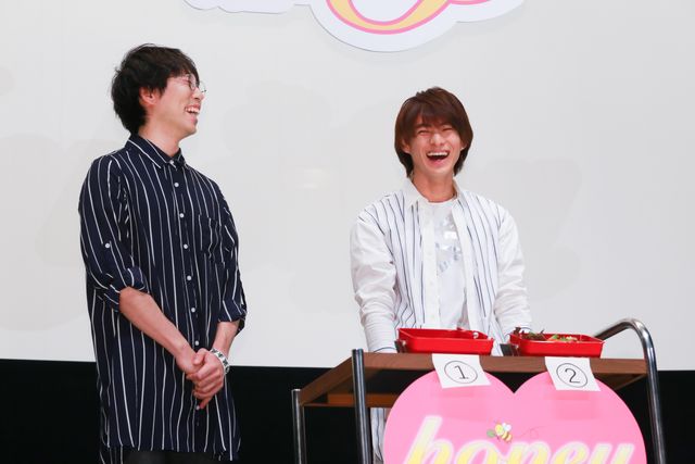 特大ケーキでヒット祝い！平野紫耀＆高橋優＆平祐奈『honey』公開後舞台あいさつイベント（4枚目）