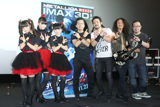 BABYMETAL、メタリカに感激！フォトギャラリー（12枚目）