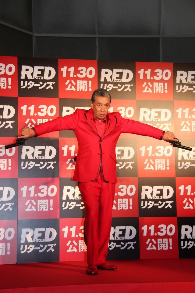 高田純次、レッドカーペットにご満悦！フォトギャラリー（8枚目）