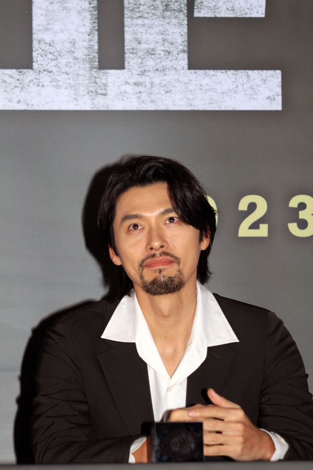 ヒョンビンのひげ姿！映画『交渉』マスコミ試写会＋会見：フォトギャラリー