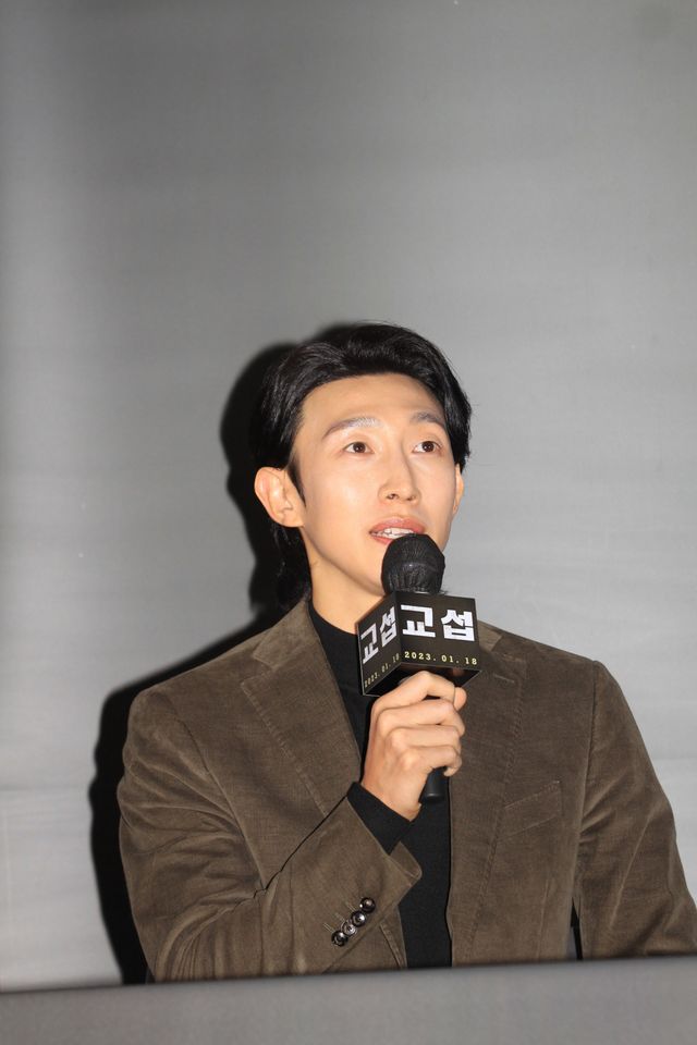 ヒョンビンのひげ姿！映画『交渉』マスコミ試写会＋会見（9枚目）