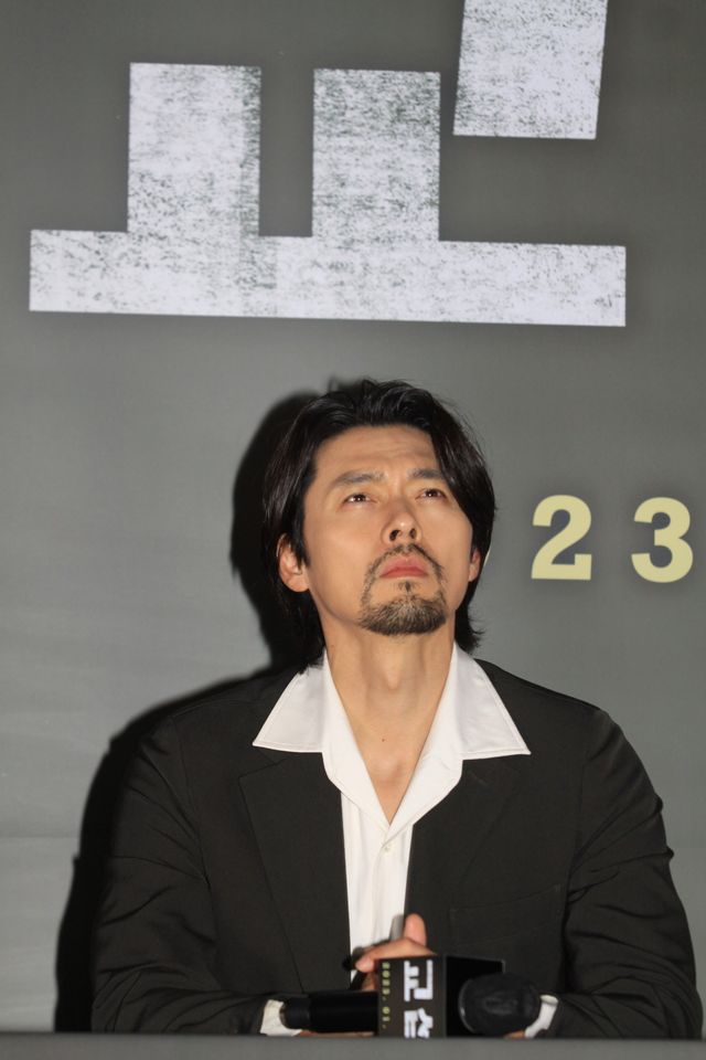 ヒョンビンのひげ姿！映画『交渉』マスコミ試写会＋会見（11枚目）