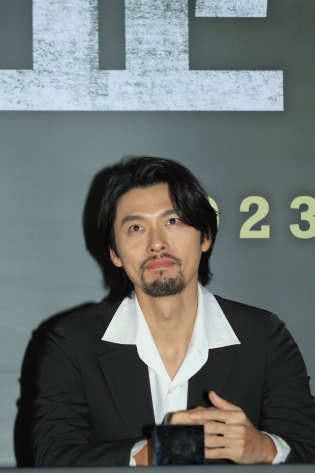 ヒョンビンのひげ姿！映画『交渉』マスコミ試写会＋会見（12枚目）