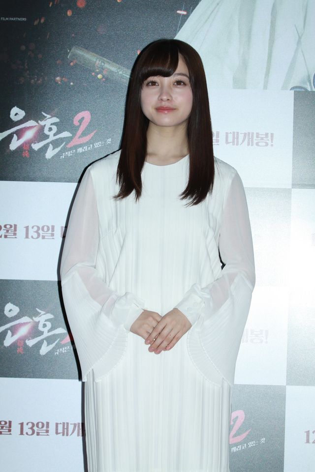 橋本環奈“千年ドール”と大人気！福田雄一監督と『銀魂2』韓国会見へ（8枚目）
