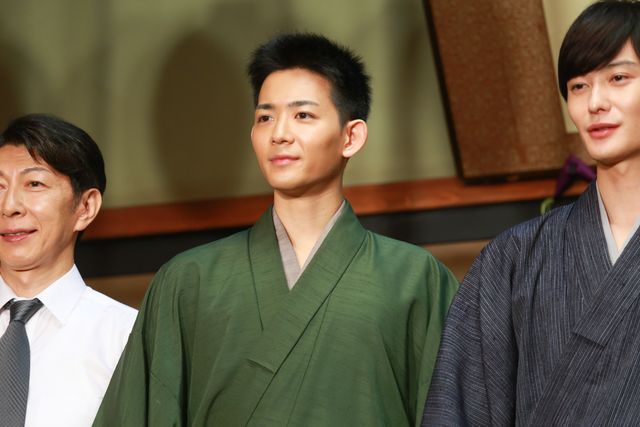 岡田将生、竜星涼、大政絢、山崎育三郎の粋な着物姿！「昭和元禄落語心中」ロケ取材会（8枚目）