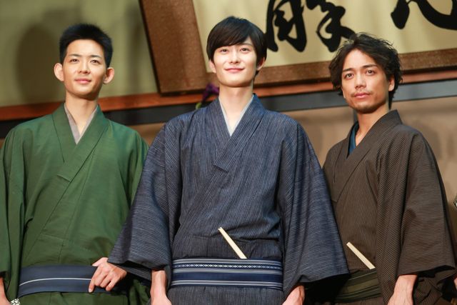 岡田将生、竜星涼、大政絢、山崎育三郎の粋な着物姿！「昭和元禄落語心中」ロケ取材会（14枚目）