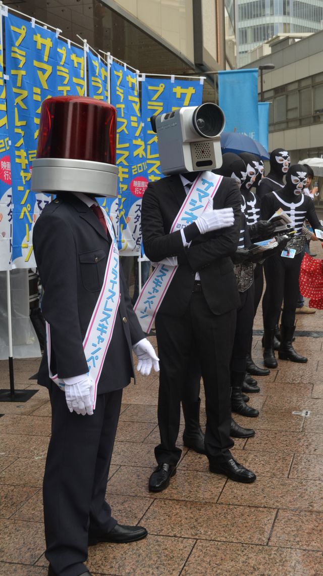 「映画泥棒」カメラ男＆パトランプ男が有楽町で生ダンス！フォトギャラリー（5枚目）