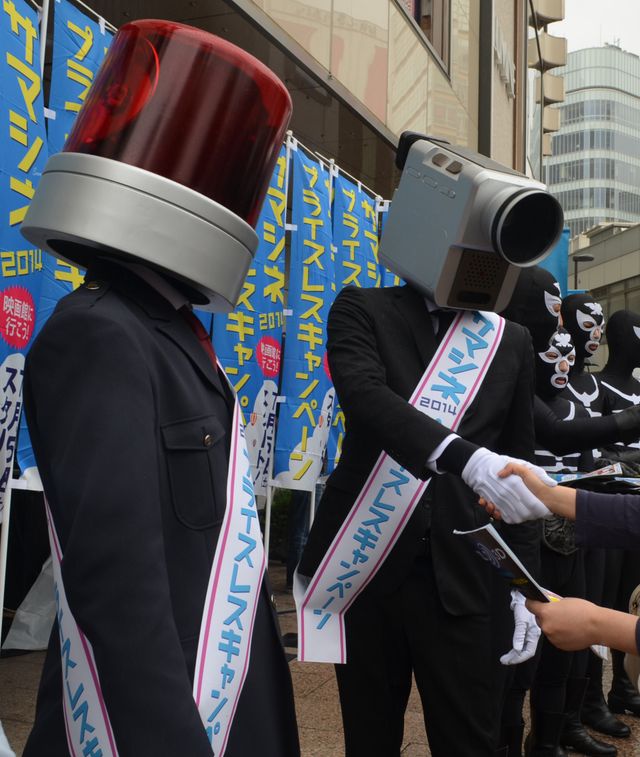 「映画泥棒」カメラ男＆パトランプ男が有楽町で生ダンス！フォトギャラリー（11枚目）