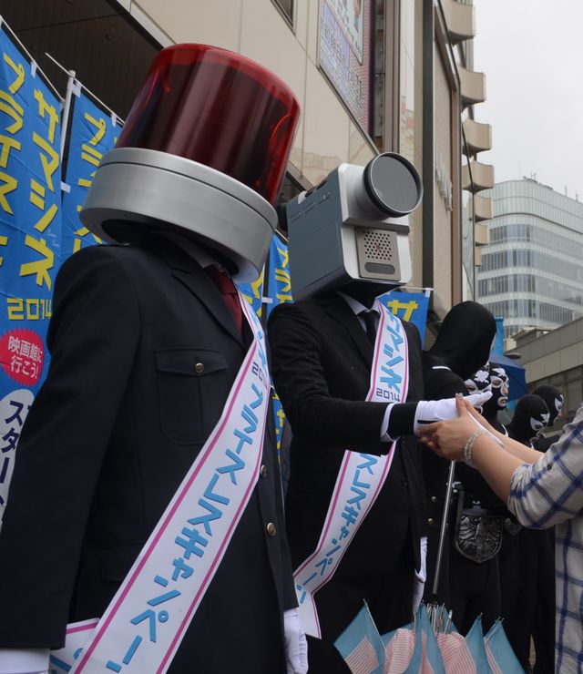 「映画泥棒」カメラ男＆パトランプ男が有楽町で生ダンス！フォトギャラリー（12枚目）