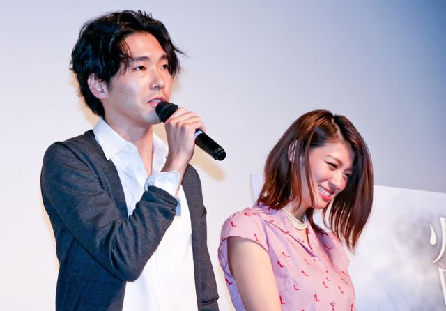 『火口のふたり』完成披露試写会：フォトギャラリー