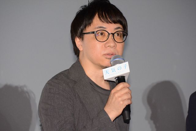 新海誠監督『天気の子』笑顔の初日舞台あいさつ：フォトギャラリー