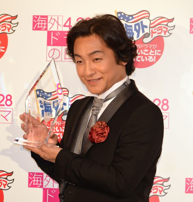 片岡愛之助が“海外ドラマに出演してほしい人No.1”に！ 授賞式フォトギャラリー（9枚目）