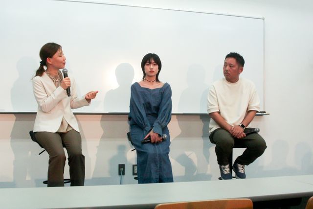 クールな美…河合優実、カンヌ帰国後初登壇！『あんのこと』共立女子大学トークイベント（3枚目）