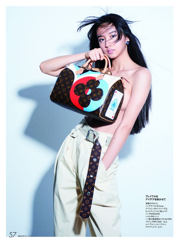 CocomiがKoki,を撮影！「エル・ジャポン」1月号（2枚目）