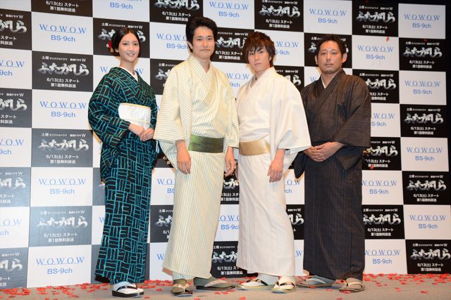 松山ケンイチ、早乙女太一、菜々緒らが和装で登場！「ふたがしら」完成披露試写会フォトギャラリー（10枚目）
