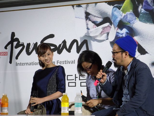 映画『もらとりあむタマ子』トークイベント in 第18回釜山国際映画祭：フォトギャラリー