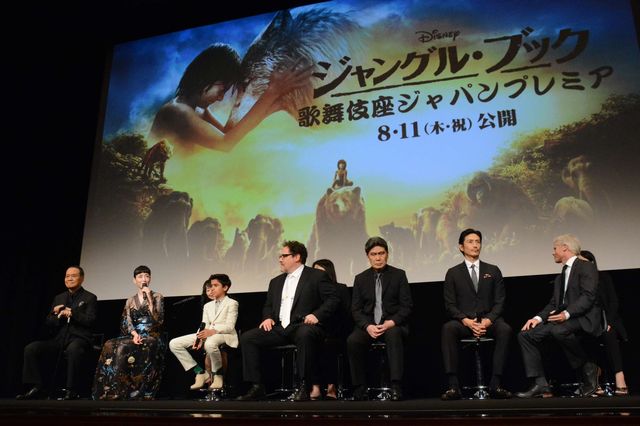 『ジャングル・ブック』子役＆ジョン・ファヴロー監督大はしゃぎ！歌舞伎座ジャパンプレミアフォトギャラリー（8枚目）
