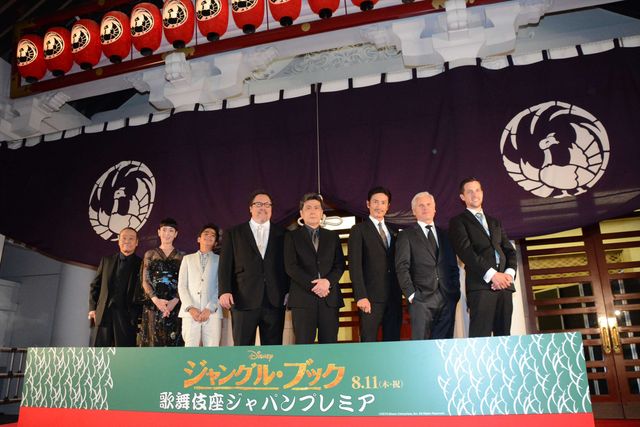 『ジャングル・ブック』子役＆ジョン・ファヴロー監督大はしゃぎ！歌舞伎座ジャパンプレミアフォトギャラリー（9枚目）