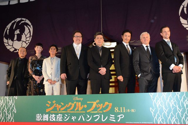 『ジャングル・ブック』子役＆ジョン・ファヴロー監督大はしゃぎ！歌舞伎座ジャパンプレミアフォトギャラリー（13枚目）
