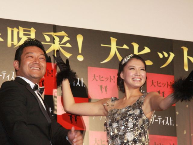 山口智充＆原綾子！映画『アーティスト』公開記念イベント写真ギャラリー：フォトギャラリー