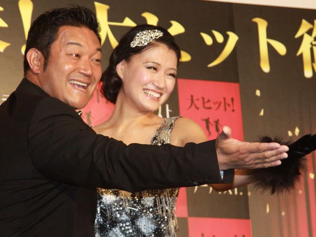 山口智充＆原綾子！映画『アーティスト』公開記念イベント写真ギャラリー（2枚目）