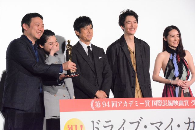 『ドライブ・マイ・カー』チーム凱旋！舞台挨拶イベント（5枚目）