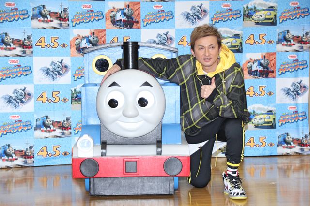 ISSA、登場！『映画　きかんしゃトーマス Go!Go! 地球まるごとアドベンチャー』公開アフレコ（6枚目）