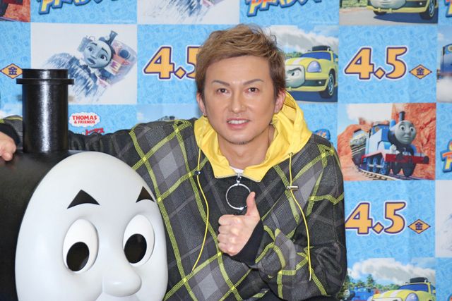 ISSA、登場！『映画　きかんしゃトーマス Go!Go! 地球まるごとアドベンチャー』公開アフレコ（7枚目）