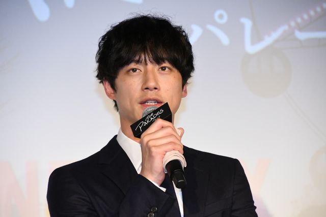 坂口健太郎、森七菜を神フォロー！Netflix映画『パレード』配信記念試写会（9枚目）