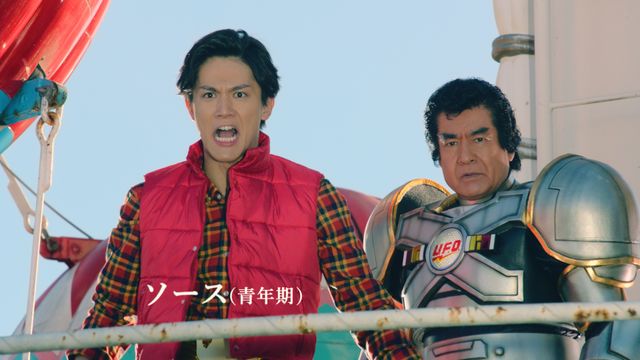 ヒーロー姿がハマっている中川大志「エクストリーム！ヤキソボーイ篇」フォトギャラリー：フォトギャラリー