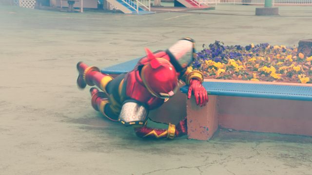 ヒーロー姿がハマっている中川大志「エクストリーム！ヤキソボーイ篇」フォトギャラリー（18枚目）