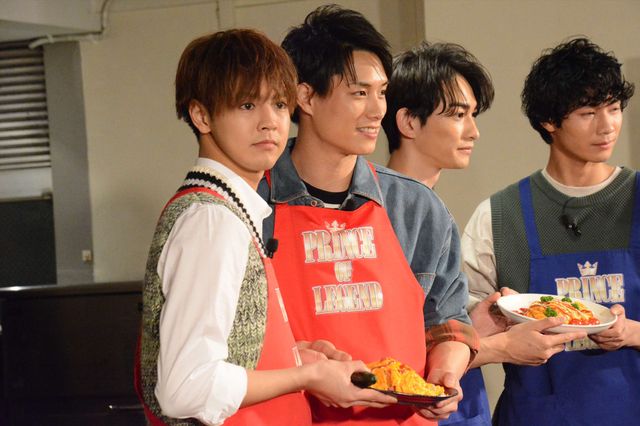 片寄涼太＆鈴木伸之の仲良しショット！映画『PRINCE OF LEGEND』“伝説の玉子料理選手権”（16枚目）