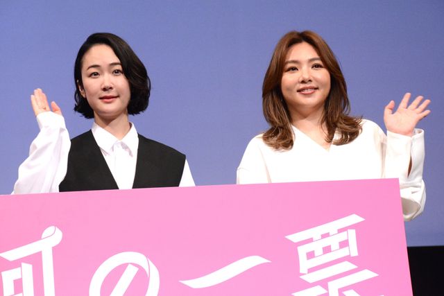 笑顔あふれる黒木華・野呂佳代・松下洸平「銀河の一票」制作発表（23枚目）