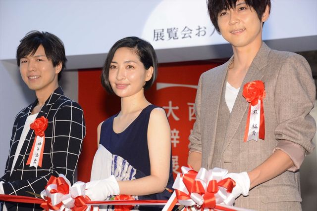 美男美女…神谷浩史、坂本真綾、梶裕貴が収録ふり返る！「西尾維新大辞展」オープニングイベント（19枚目）
