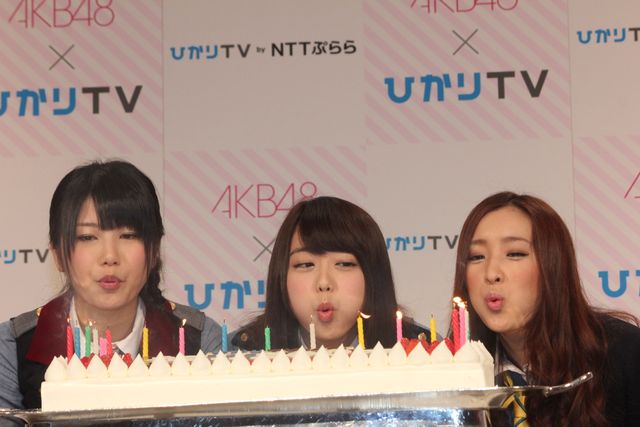 AKB48登場！「ひかりTV」事業説明会フォトギャラリー（5枚目）