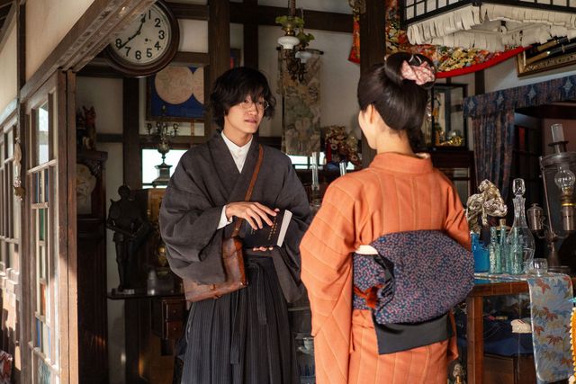 【画像10枚】朝ドラ「風、薫る」直美（上坂樹里）、ドレスを着てある作戦のため鹿鳴館へ…第12回場面写真（3枚目）