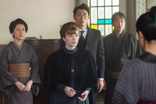 【画像10枚】朝ドラ「風、薫る」直美（上坂樹里）、ドレスを着てある作戦のため鹿鳴館へ…第12回場面写真（6枚目）