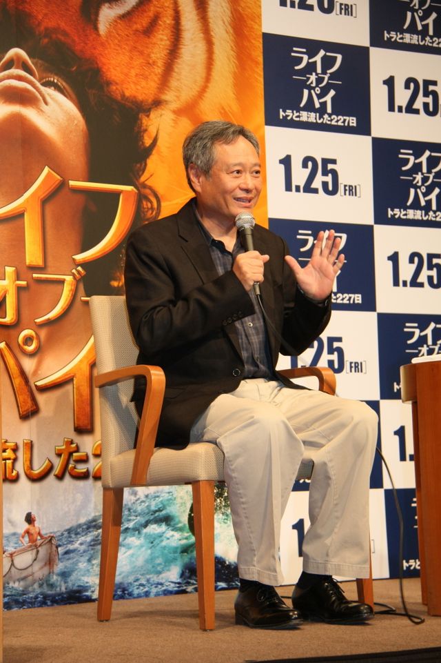 アン・リー監督、来日会見フォトギャラリー（3枚目）