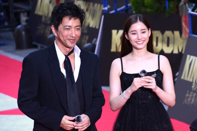 大沢たかお、新木優子をエスコート！『キングダム　大将軍の帰還』レッドカーペット＆舞台挨拶の様子（7枚目）