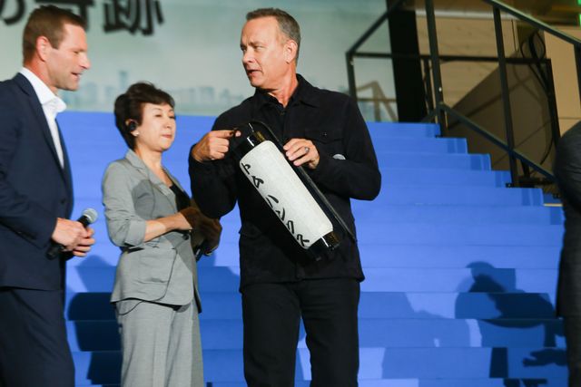 海老蔵は日本のジェームズ・ボンド！トム・ハンクス＆アーロン・エッカートが宣言！映画『ハドソン川の奇跡』ジャパンプレミアイベントギャラリー（9枚目）