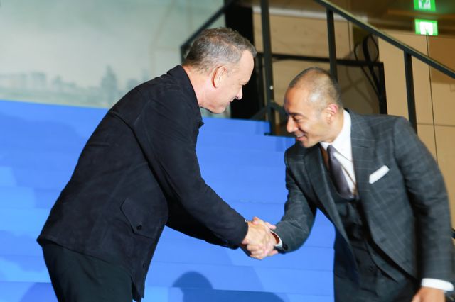 海老蔵は日本のジェームズ・ボンド！トム・ハンクス＆アーロン・エッカートが宣言！映画『ハドソン川の奇跡』ジャパンプレミアイベントギャラリー（21枚目）