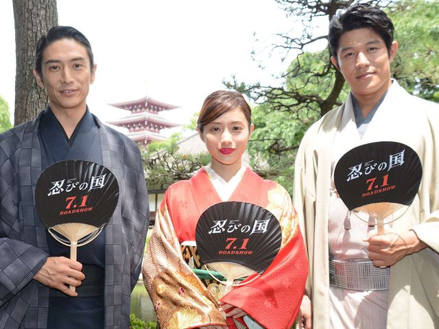 石原さとみ、着物姿で登場！大野智主演『忍びの国』大ヒット祈願イベント ギャラリー（6枚目）