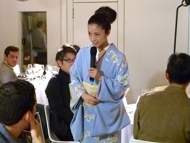 上戸彩、着物姿でおもてなし！第61回サンセバスチャン国際映画祭フォトギャラリー（4枚目）