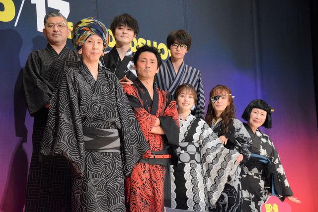 小芝風花、松本まりか、毎熊克哉ら黒の浴衣で登場！『妖怪シェアハウス』映画版で闇落ちイメージ：フォトギャラリー